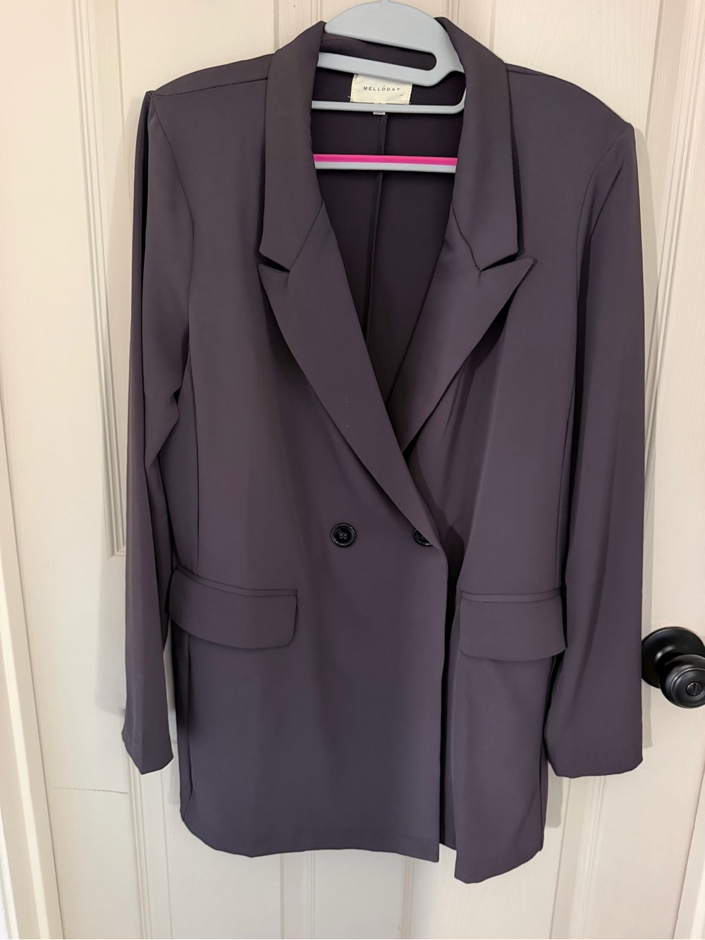 Melloday double breasted blazer